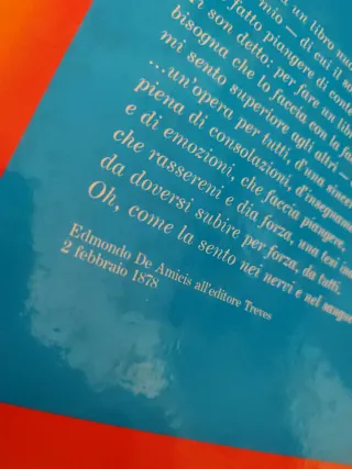 Cuore di Edmondo de Amicis - Testo Integrale