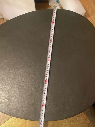 Tavoli Ausiliari in Metallo Nero e Dorato (x2)