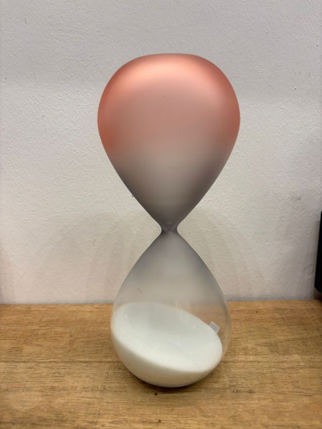 Clessidra Kronos Grigio e Rosa