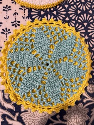 Presine uncinetto vintage fatte a mano