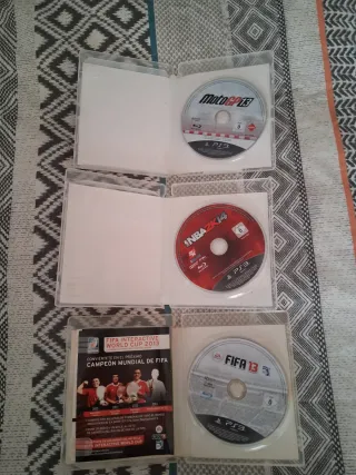 Pack 3 Juegos PS3: MotoGP 13, NBA 2K14, FIFA 13