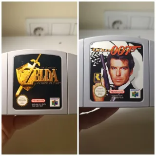 Pack N64: Zelda Ocarina + 007 *Ottimo stato*