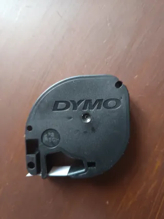 Rollo cinta Dymo LetraTag Blanco