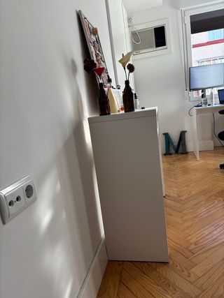 Tavolo consolle allungabile in legno e metallo