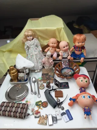 Lote di oggetti vintage e altro