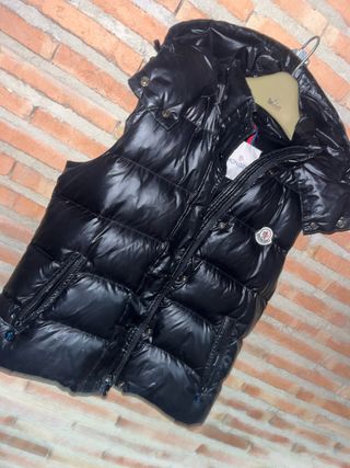 Chaleco Moncler Negro Talla XS