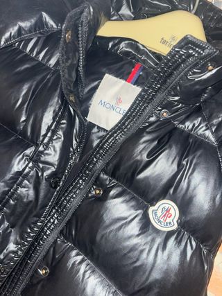 Chaleco Moncler Negro Talla XS
