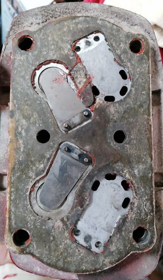 Cabezal compresor doble cilindro