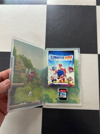 Monster Boy Nintendo Switch con manuale