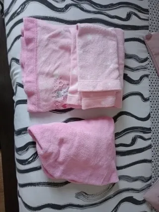 Sábanas Cuna Invierno Rosa