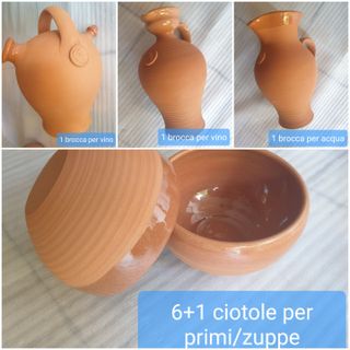 Servizio completo terracotta