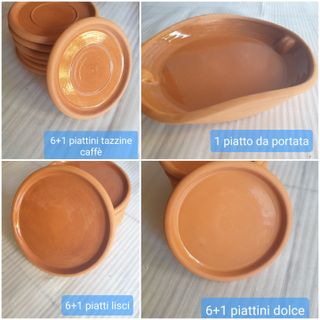 Servizio completo terracotta