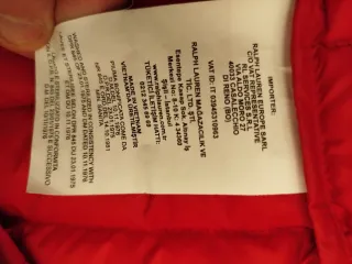 Chaqueta plumífero Polo Ralph Lauren azul