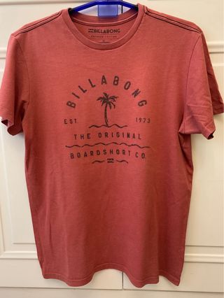 Camiseta color teja Billabong Talla M