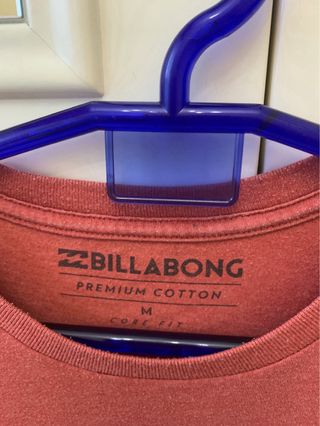 Camiseta color teja Billabong Talla M