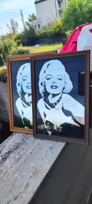 Quadri specchio Marilyn Monroe