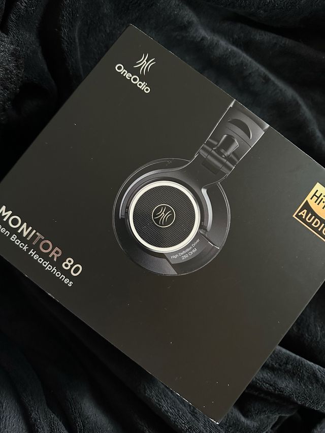 OneOdio Monitor 80 Auriculares Negro