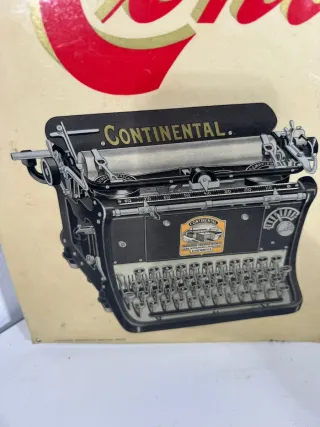 Insegna pubblicitaria Continental Macchina