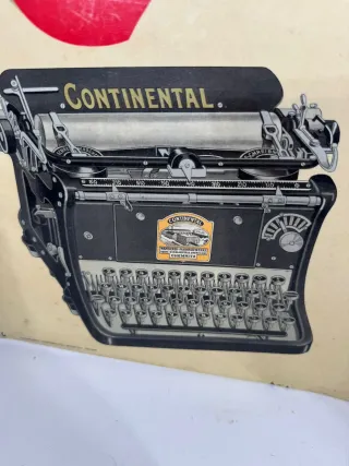 Insegna pubblicitaria Continental Macchina