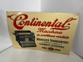 Insegna pubblicitaria Continental Macchina
