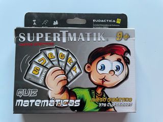 Supertmatik Quiz Matemáticas 9+ Eudactica