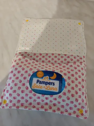 Porta pannolini e salviette con panda