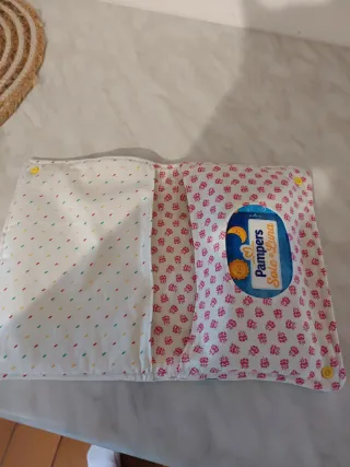 Porta pannolini e salviette con panda