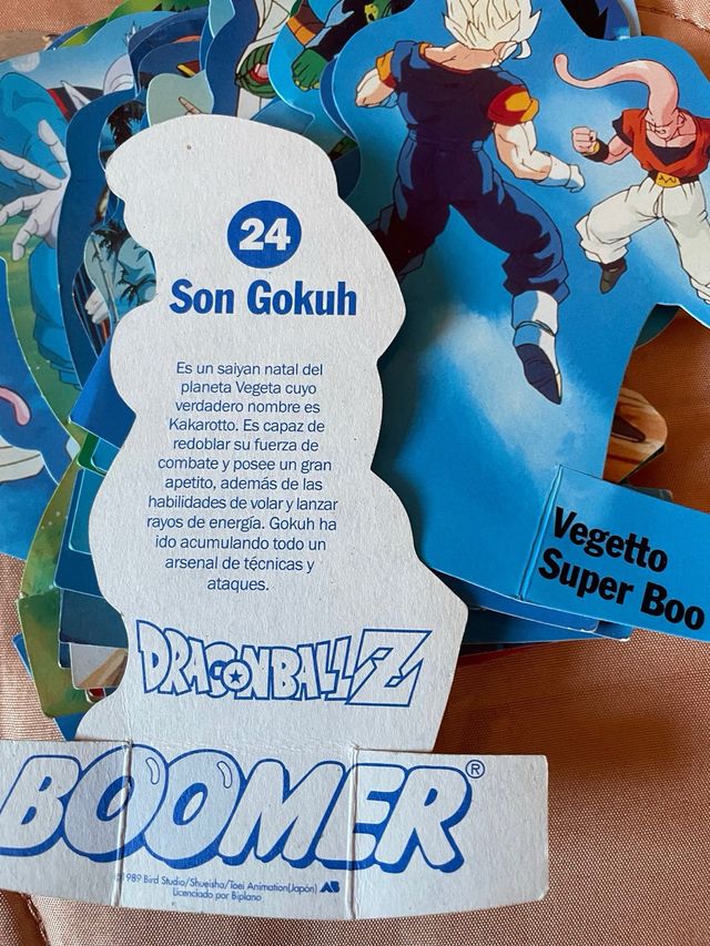 Colección Dragon Ball Z Cartas