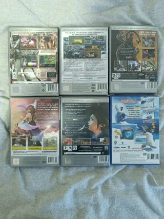 Lote 6 juegos PS2