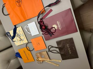 Borse regalo Dr. Vranjes, Gucci, Hermes, LV