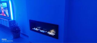 Chimenea Bioetanol Negra Metálica