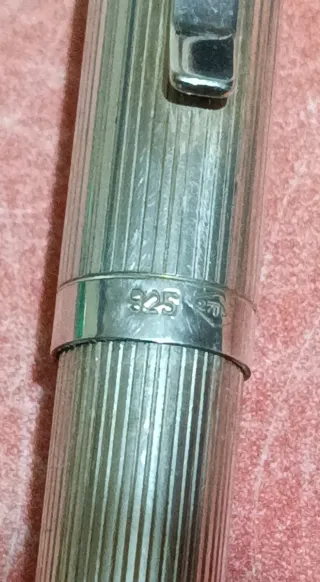 Coppia penne in argento