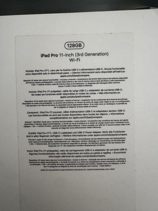 iPad Pro 3ª Gen Plata