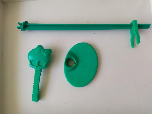 Peana Monster High verde