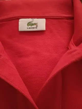 Polo Mujer Lacoste Rojo