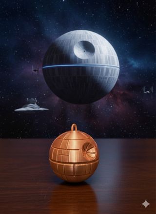Bola Navidad Estrella de la Muerte Star Wars