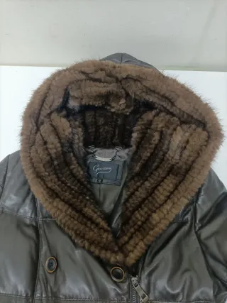 Chaquetón Piel Marrón Giovanni