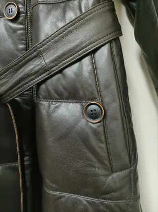 Chaquetón Piel Marrón Giovanni