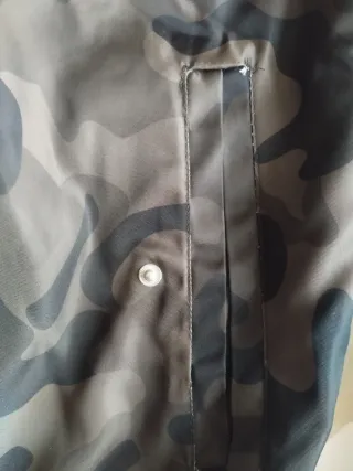 Cazadora Bomber Camuflaje Bershka Hombre Talla M