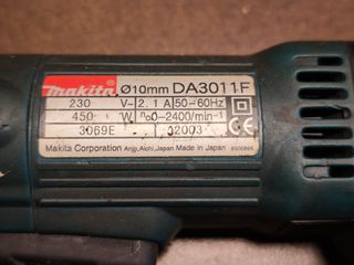 Taladro Angular Makita DA3011F 10mm