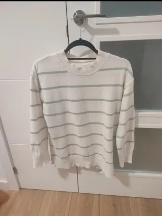 Jersey rayas blanco y verde