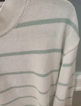 Jersey rayas blanco y verde