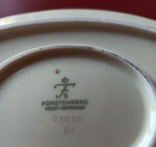 Salsiera vintage porcellana