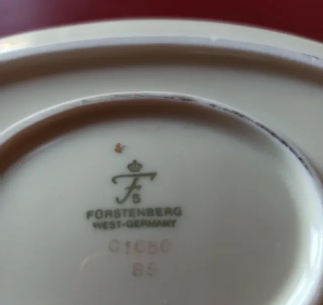 Salsiera vintage porcellana