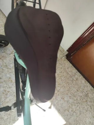 Bicicleta de paseo color menta