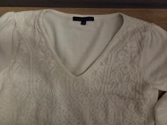 Jersey Tintoreto blanco talla M