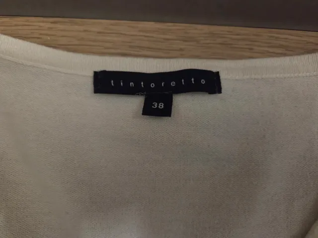 Jersey Tintoreto blanco talla M