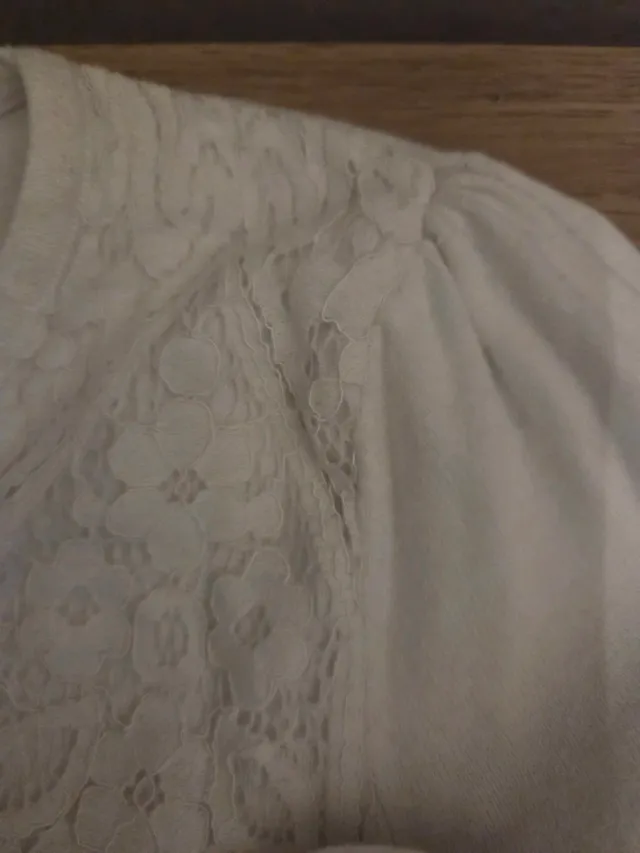 Jersey Tintoreto blanco talla M