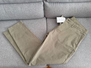 Pantalón Zara Skinny Fit Hombre Talla 42 Verde