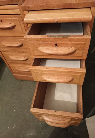 Cajoneras de roble macizo